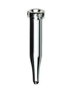 Flacon DN8 neochrom®, à sertir, 0.3 ml, en verre incolore, 31.5 x 5.5 mm, conique, 100 pièces