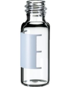 Flacon DN8 neochrom®, à filetage, 2 ml, verre incolore, champ d'écriture, 12 x 32 mm, 100 pièces