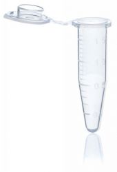 Microtube 1.5 ml incolore avec capuchon standard