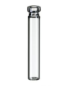 Flacon DN8 neochrom®, à sertir, 0.7 ml, verre incolore, 40 x 7 mm, fond plat, 100 pièces