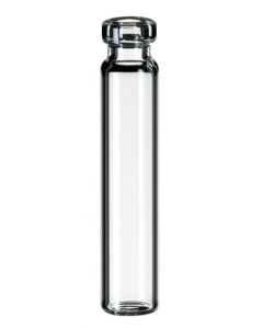 Flacon DN8 neochrom®, à sertir, 1.2 ml, verre incolor, fond plat, 100 pièces
