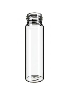 Flacon DN24 neochrom®, à filetage, 40.0 ml, EPA, en verre incolore, 95 x 27.5 mm, filetage 24-400, première classe hydrolytique, 100 pièces