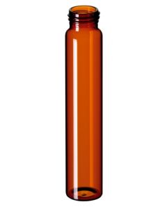 Flacon DN24 neochrom®, à filetage, 60.0 ml, EPA, verre brun, 140 x 27.5 mm, filetage 24-400, première classe hydrolytique, 100 pièces